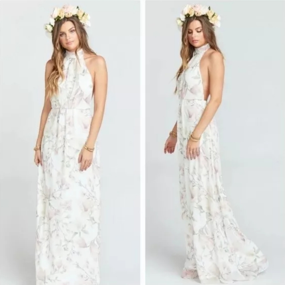 Show Me Your Mumu NWT Womens Colette Floral Spring‎ Maxi Dress Size Small